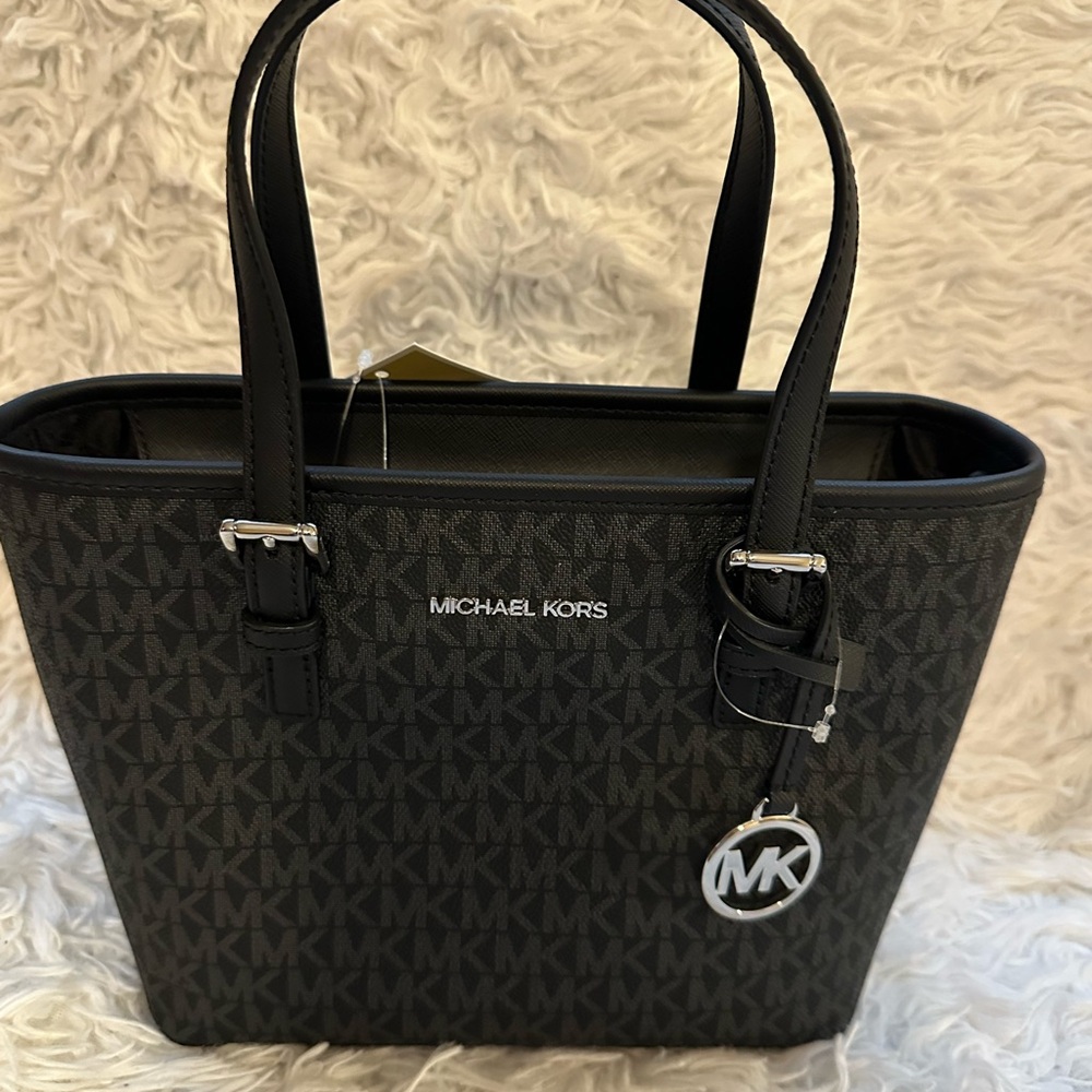 Michael Kors Black Signature Tote